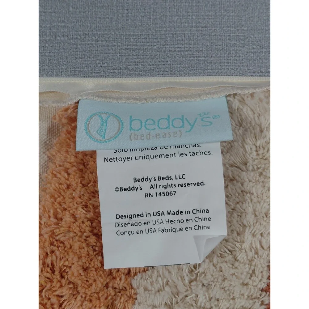 Beddys Rainbow Boho Pillow Cover‎ Neutral 14.5